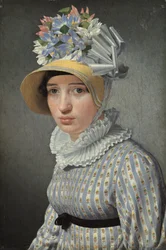 Portrait du modèle Maddalena ou Anna Maria Uhden